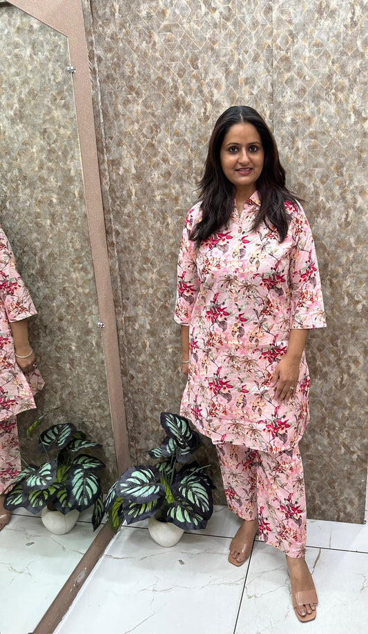 Regular Wear Co-Ord Cum Pant Set