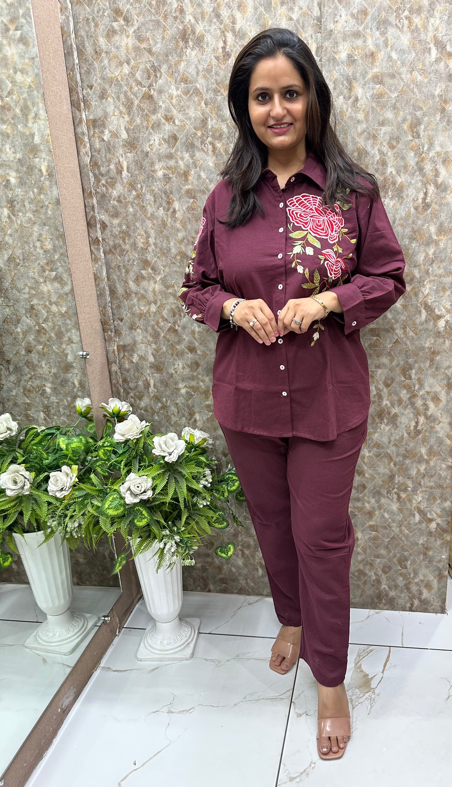 Embroidered Co-Ord