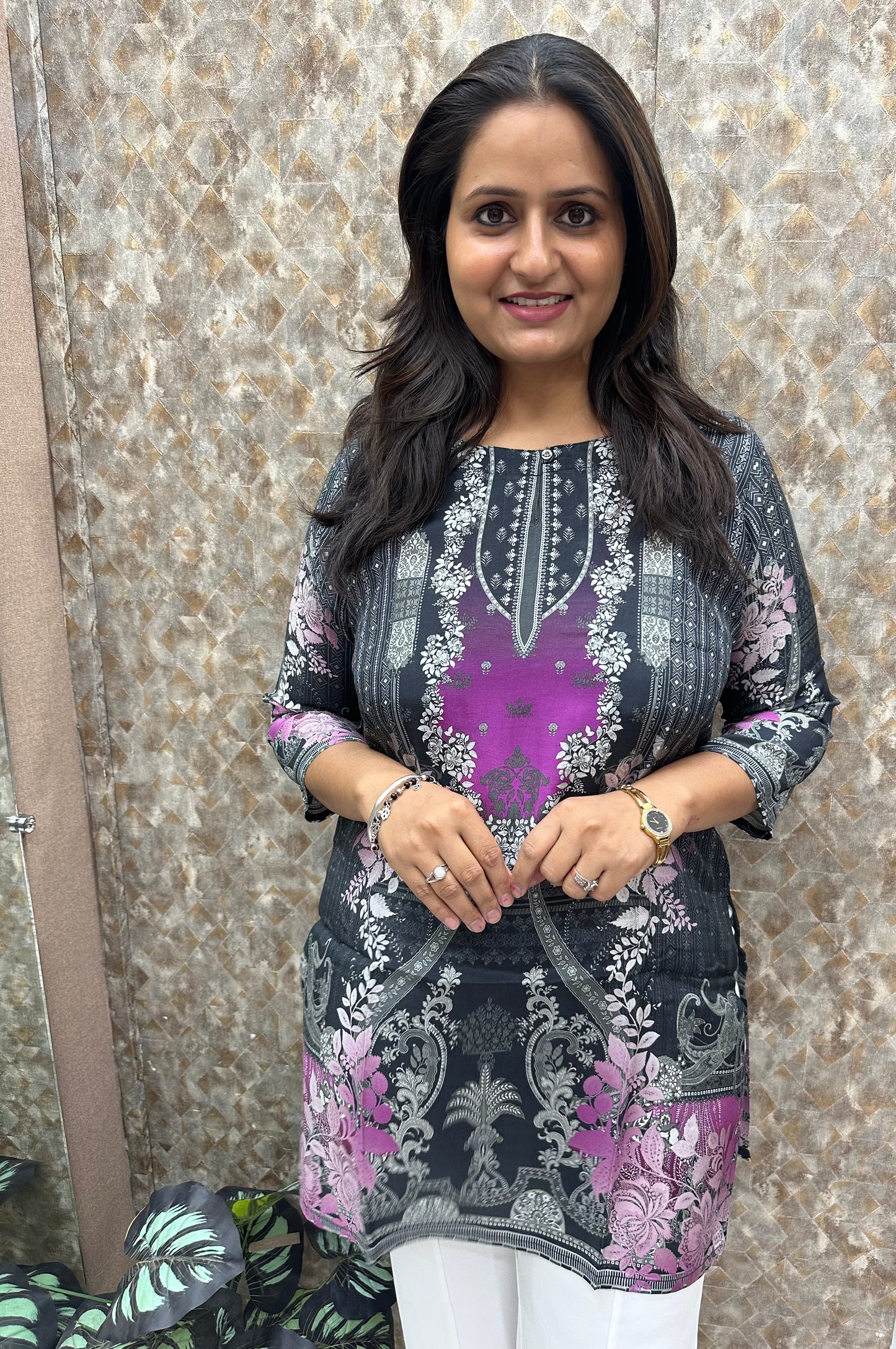 Short Kurti Digital Printing