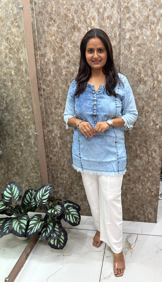 Denim Kurti