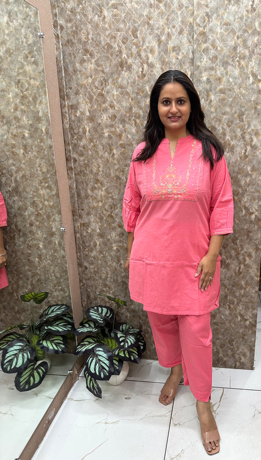 Embroidered Co-Ords